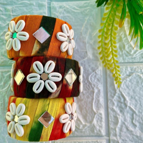 Tie-N-Dye Shell Kada image 1