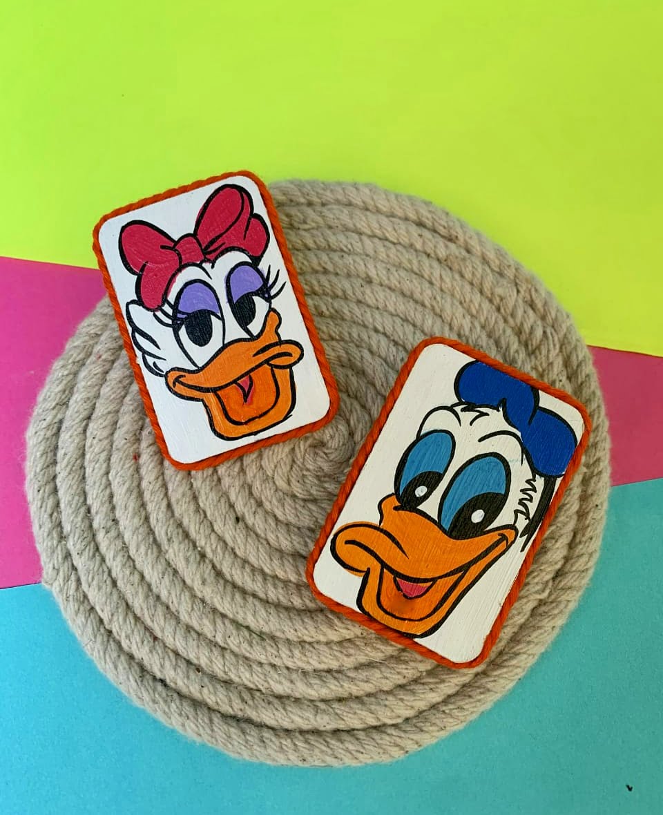 Donald & Daisy Studs image 0