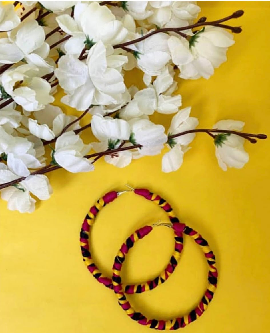 Quirky Thread Hoops image 0