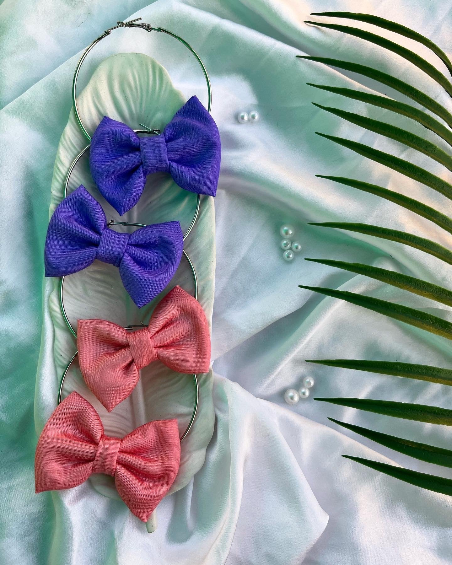 Solid Bow Hoops-ll image 0