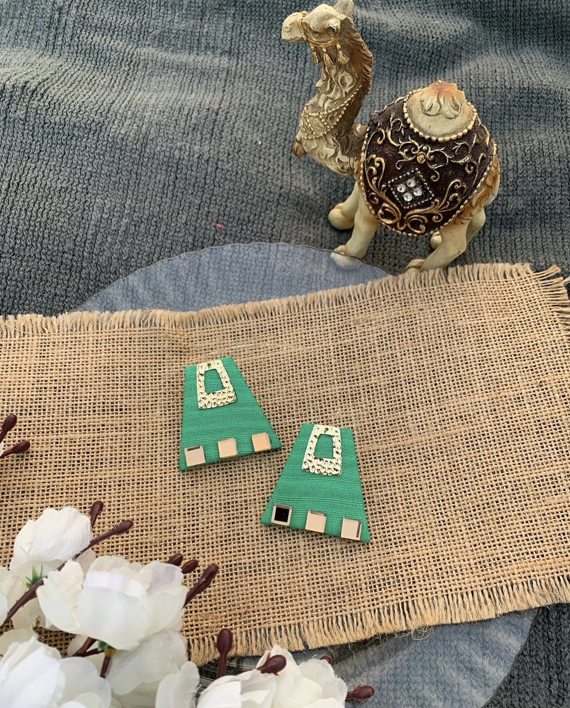 Elegant Fabric Studs image 4