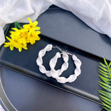 Twisted Macrame Hoops image 4