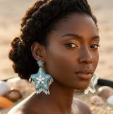Tropical Starfish Earrings