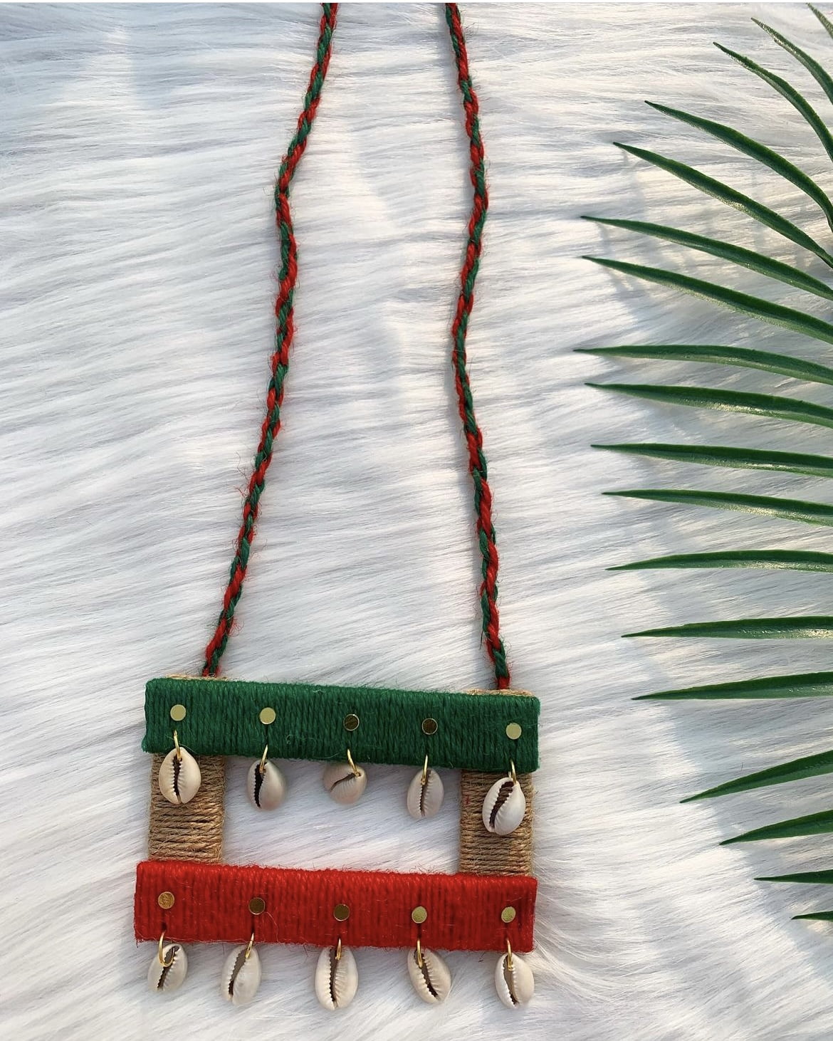 Colorful Jute Neckpiece Combo image 1
