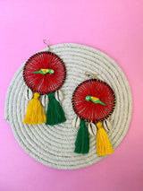 Boho Parrot Earrings image 0