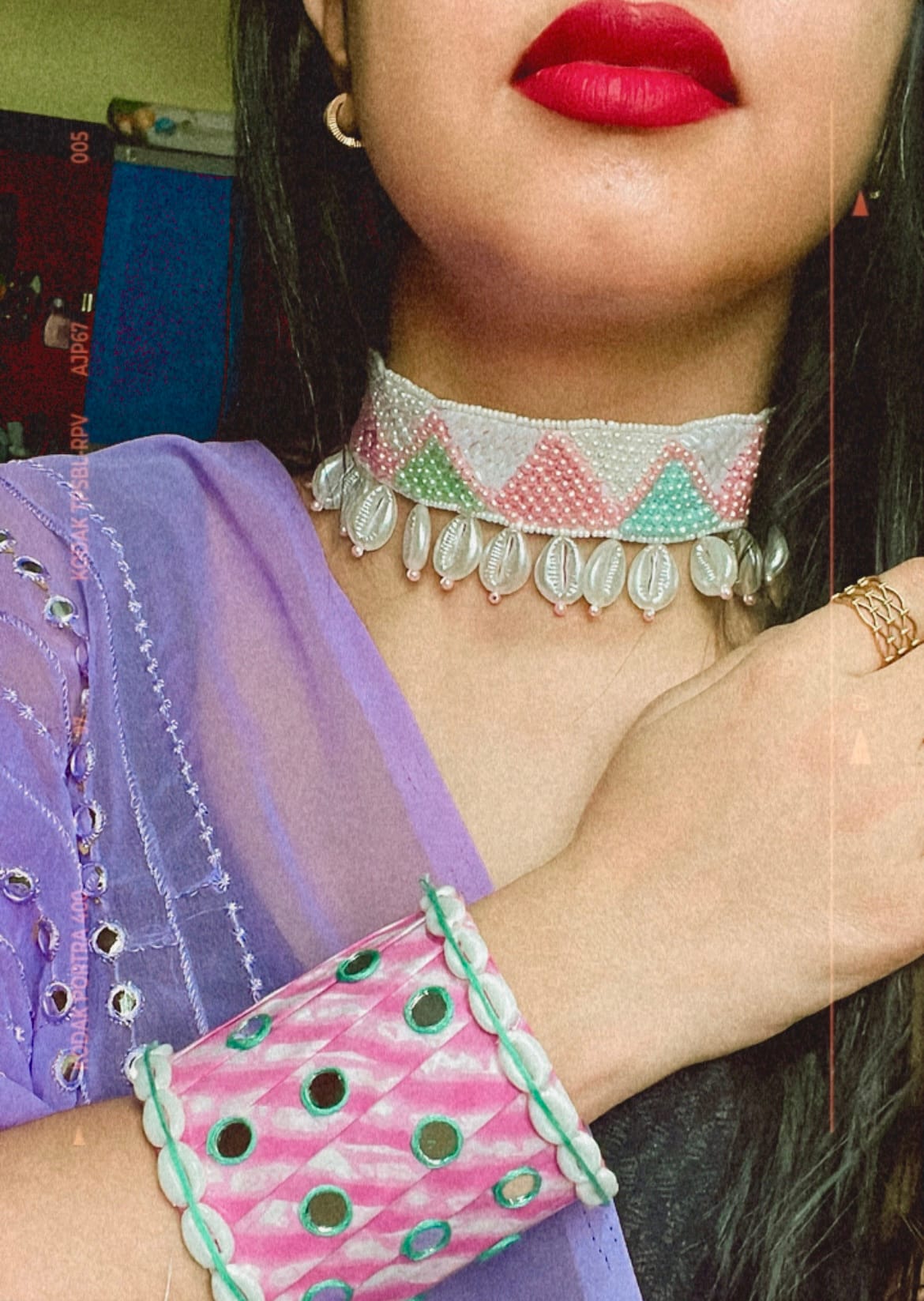 Leheriya Mirror Handcuff image 1