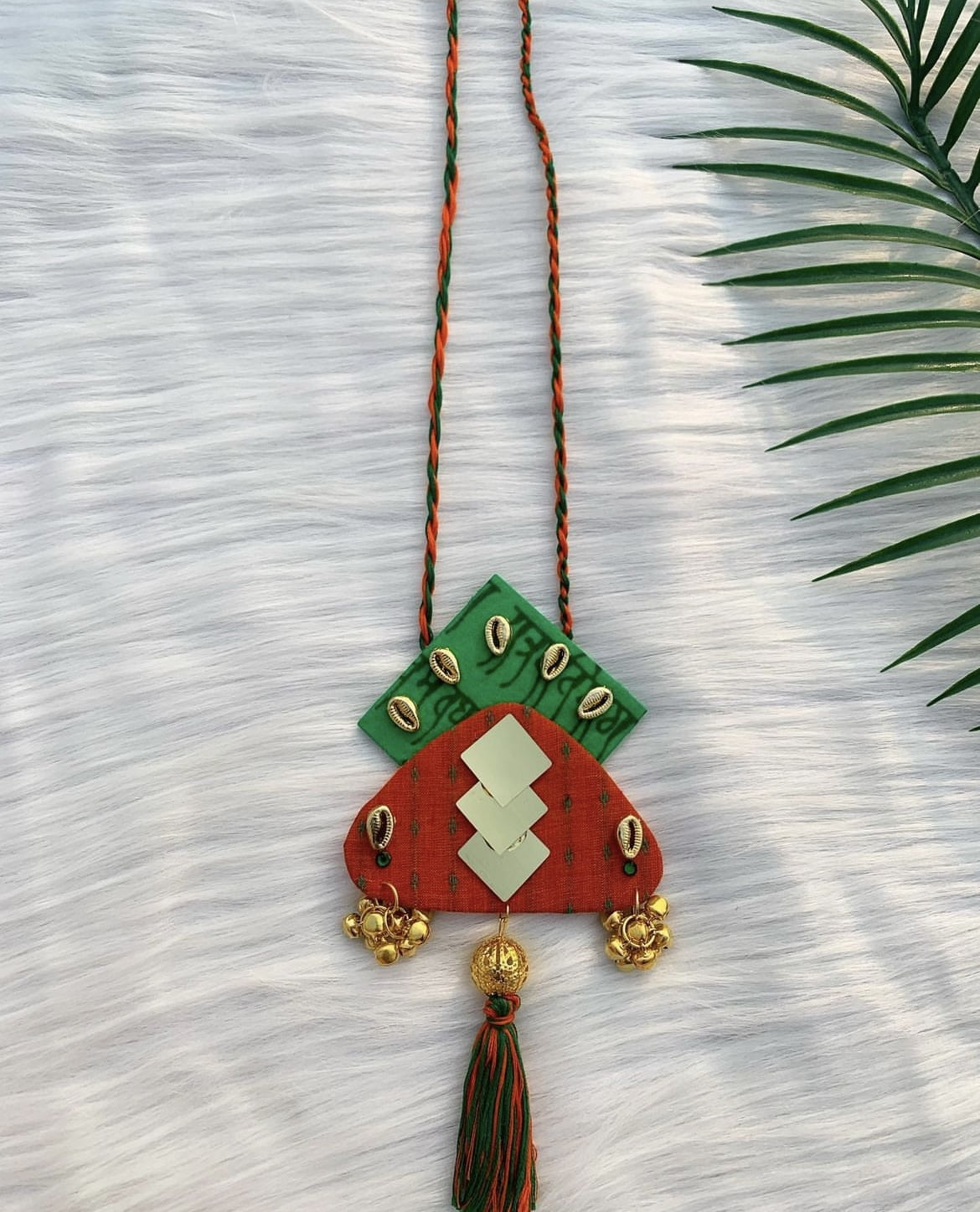 Script Print Neckpiece Combo image 1