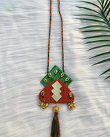 Script Print Neckpiece Combo image 1