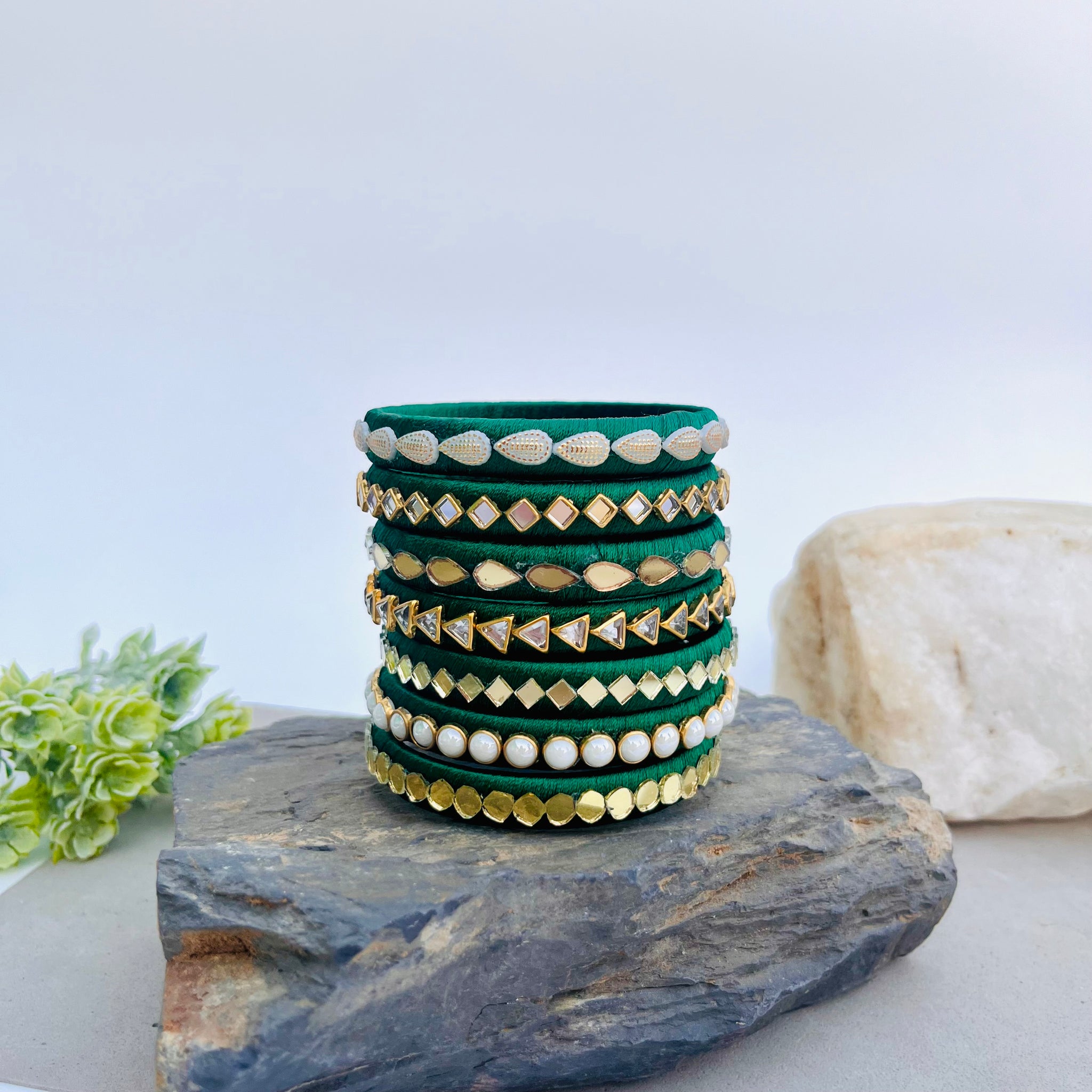 Rangreet Bangles-Solid Color