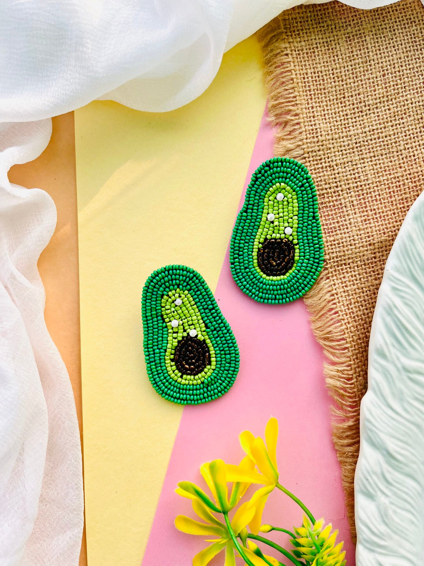 Avocado Earrings image 0