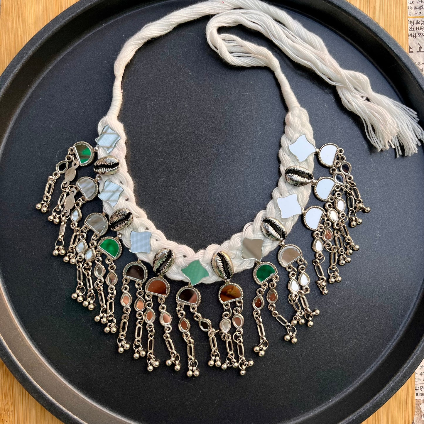 Roohani Mirror Choker