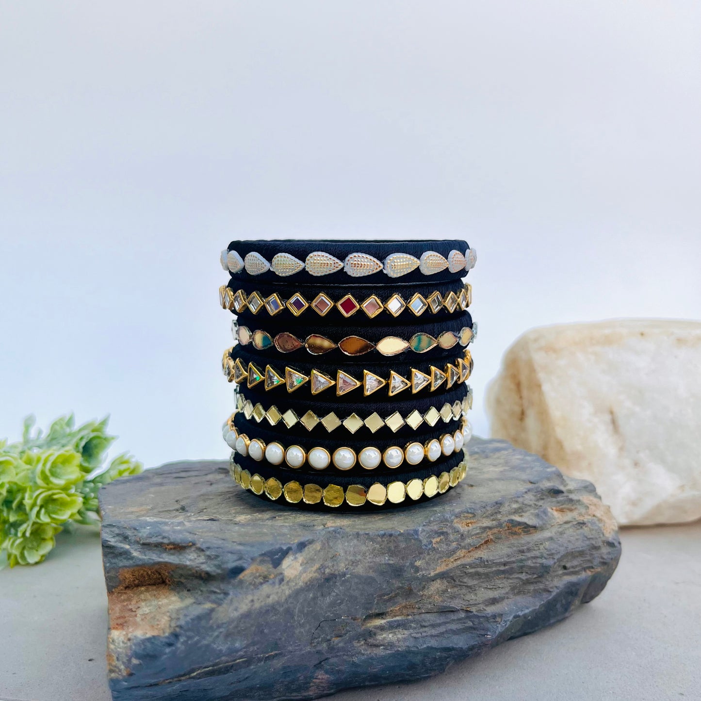 Rangreet Bangles-Solid Color