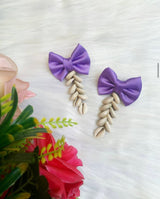 Cute Shell Bow Studs image 0