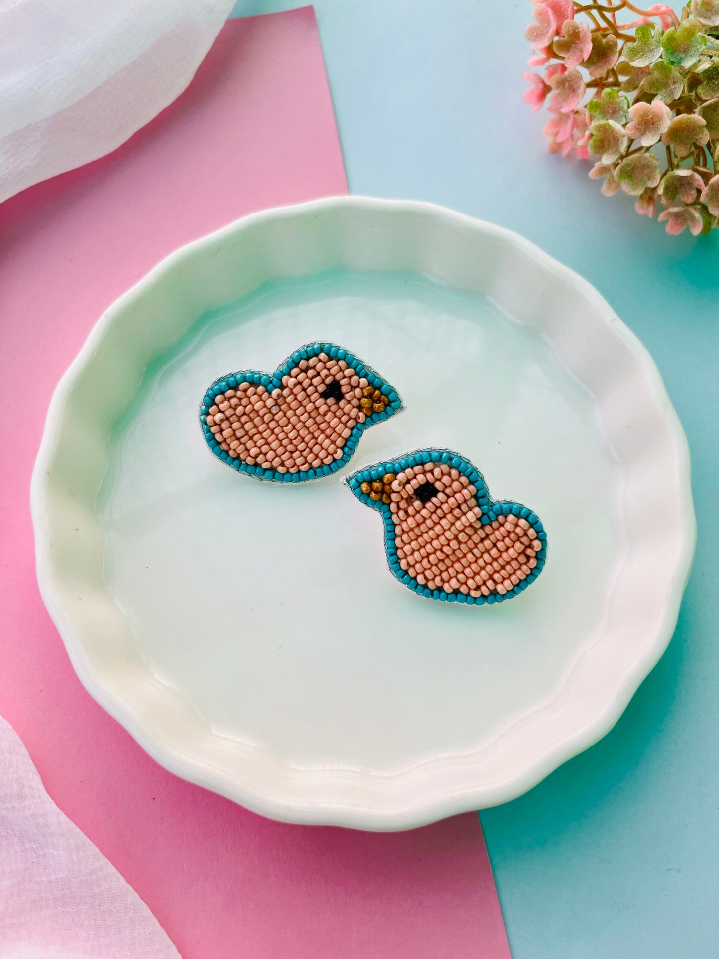 Adorable Beaded Studs- ll image 2