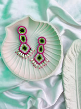 Long Evil Eye Earrings image 0