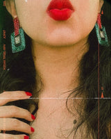 Quirky Blue Studs image 1