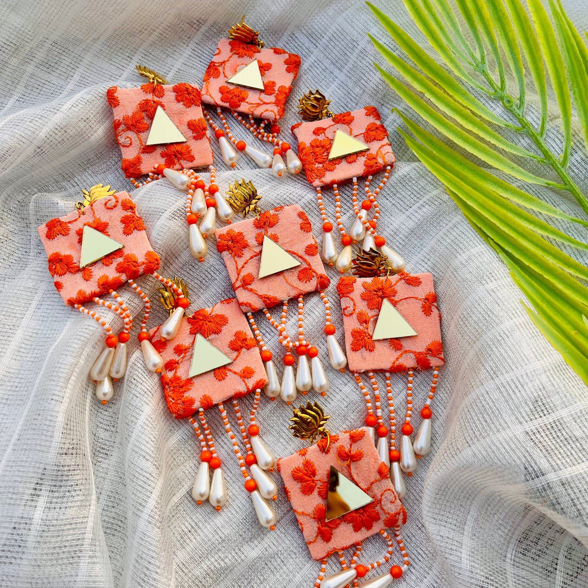 Coral Pop Earrings