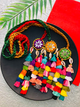 Satrang Multicolor Paranda | Hair Jewellery