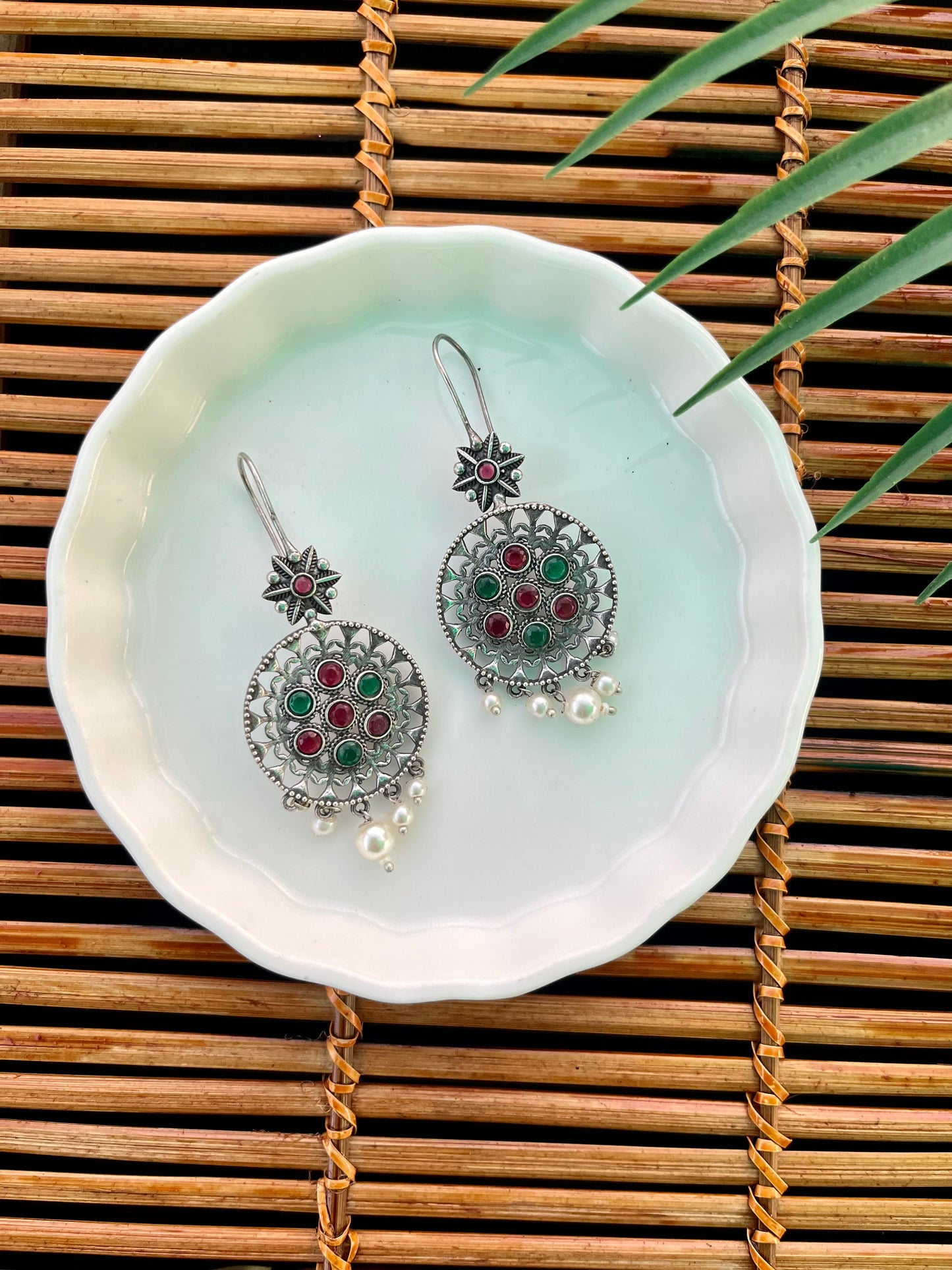 German Silver Loop Earrings | Fashion Diaries