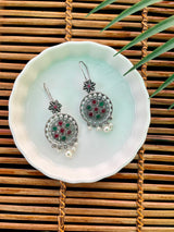 German Silver Loop Earrings | Fashion Diaries