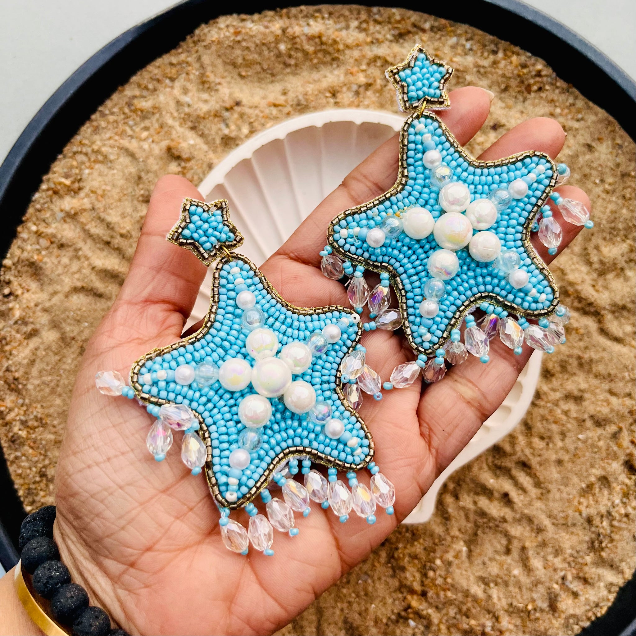 Tropical Starfish Earrings