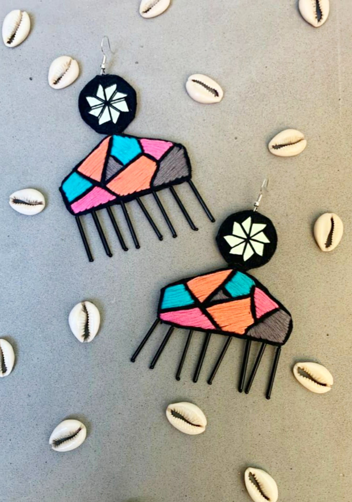 Mirror Maze Earrings-lll image 0