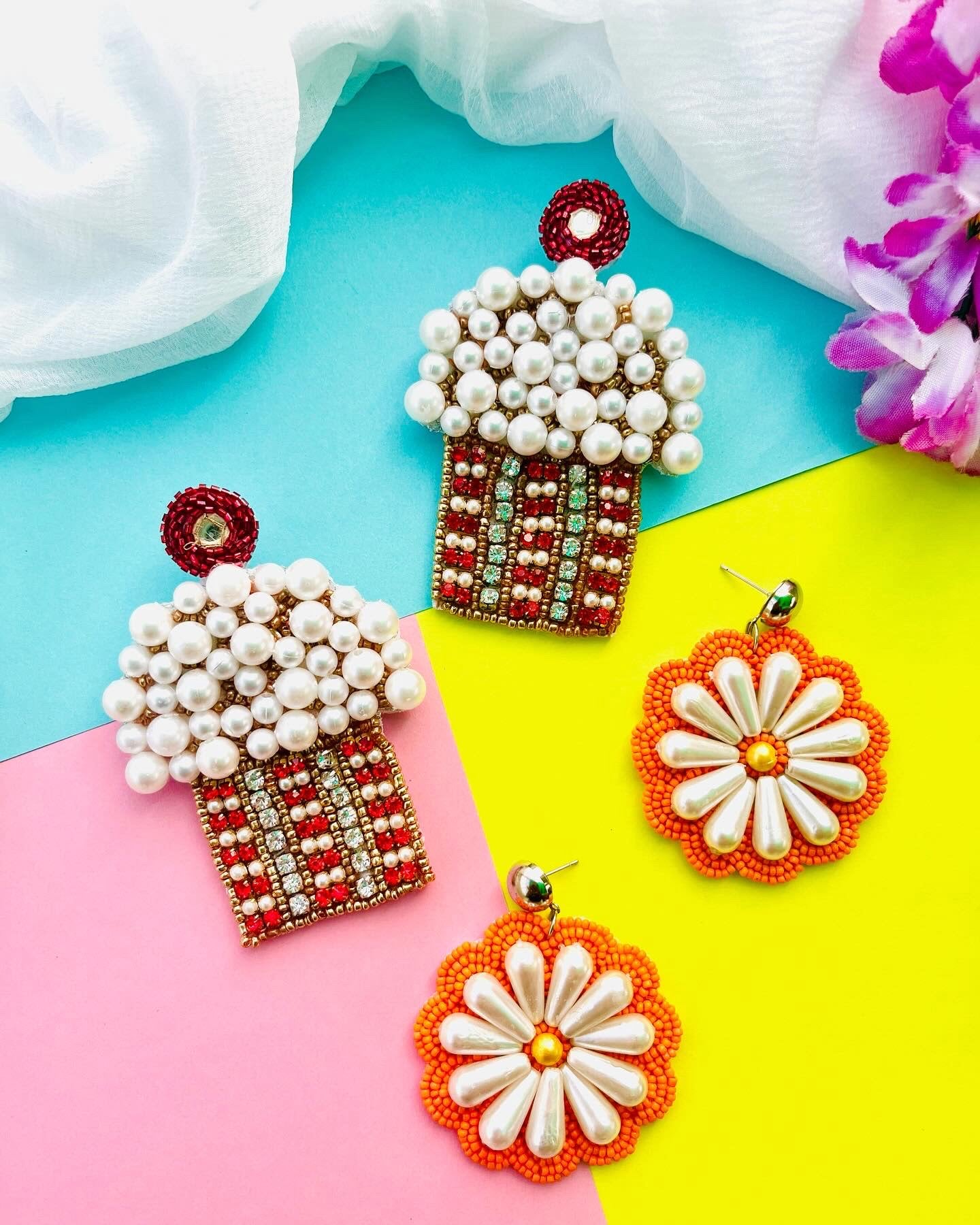 Quirky Earrings Combo image 0