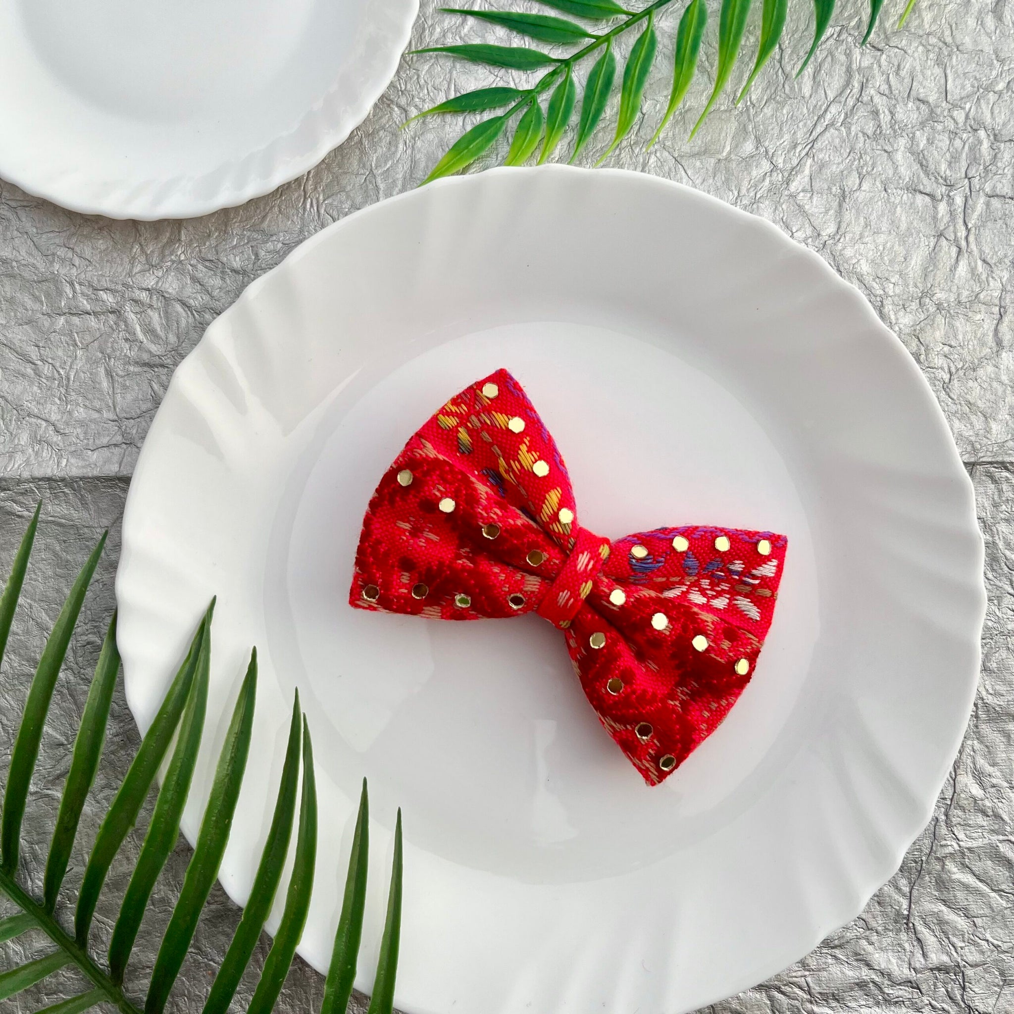 Dandiya Dazzle Bows- Pink image 0