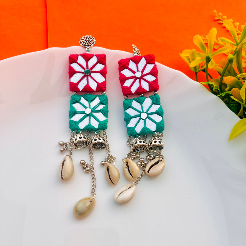 Jhilmil Mirror Earrings