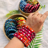 Bandhej Bangles for Bridal & Festive Wear
