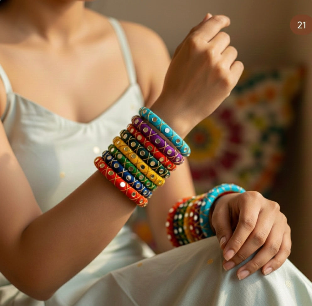 Rang Rasiya Color-Infused Bangles