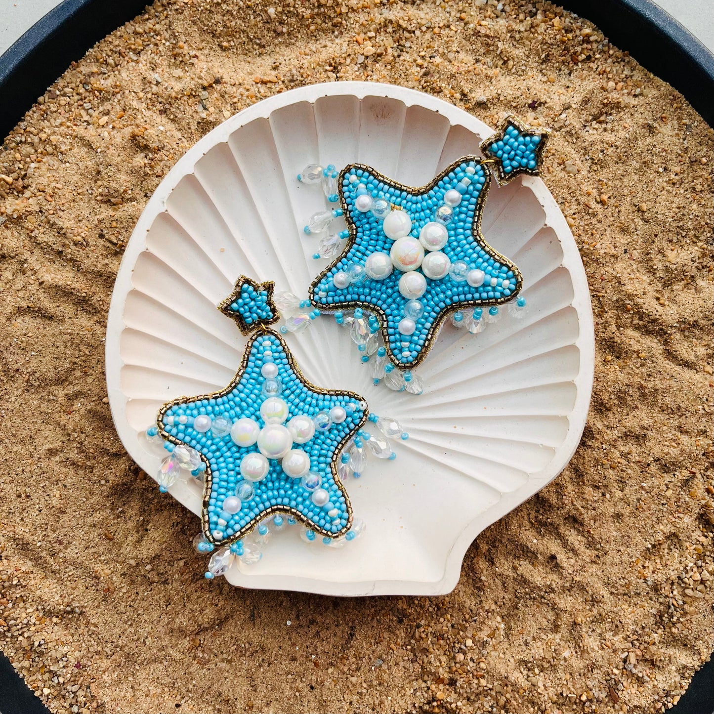 Tropical Starfish Earrings