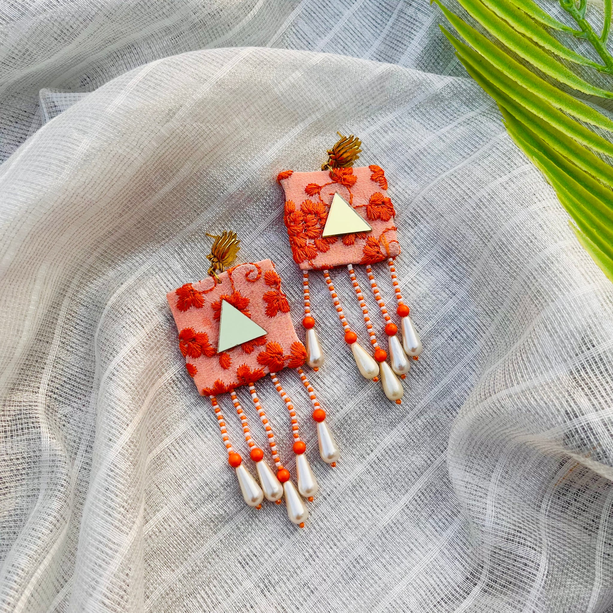 Coral Pop Earrings
