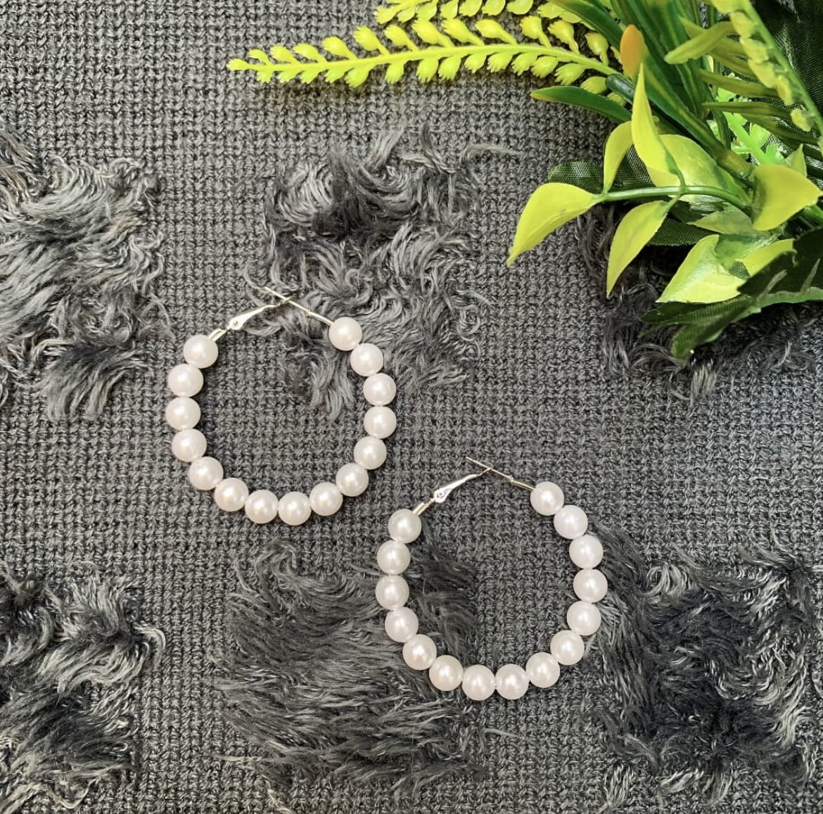 Mini Bead Hoops image 2