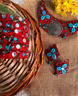 Red Shell Choker Set image 1