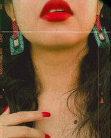 Quirky Blue Studs image 2