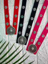 Long Durga Neckpiece With Earrings image 0