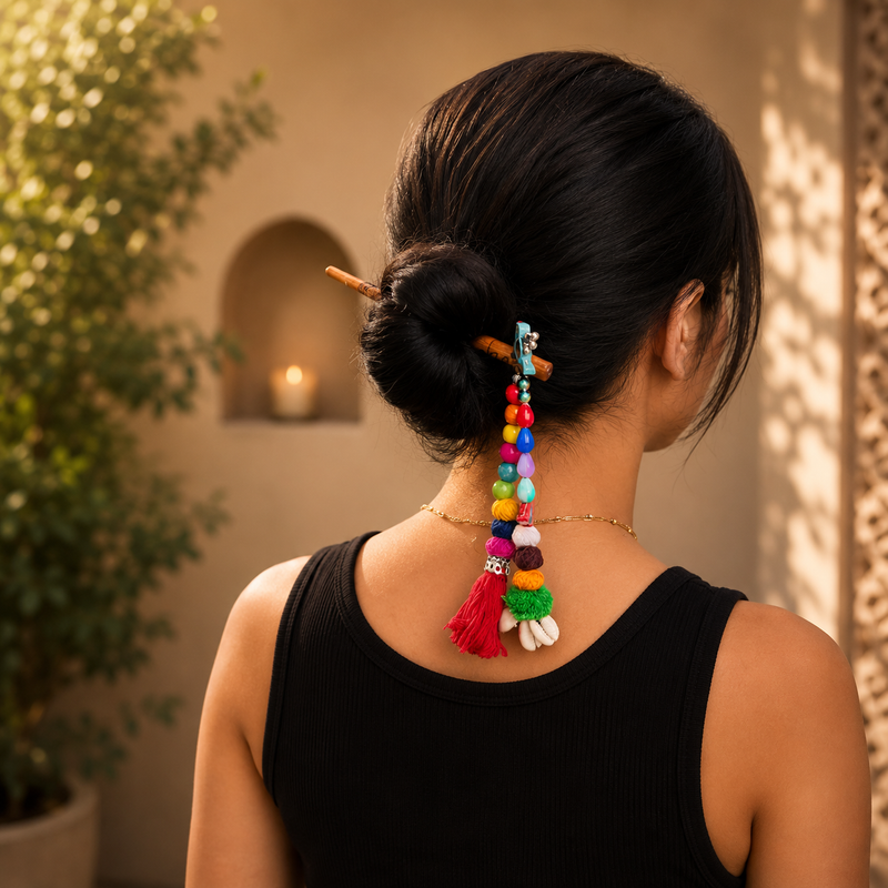 Boho Bun Juda Stick