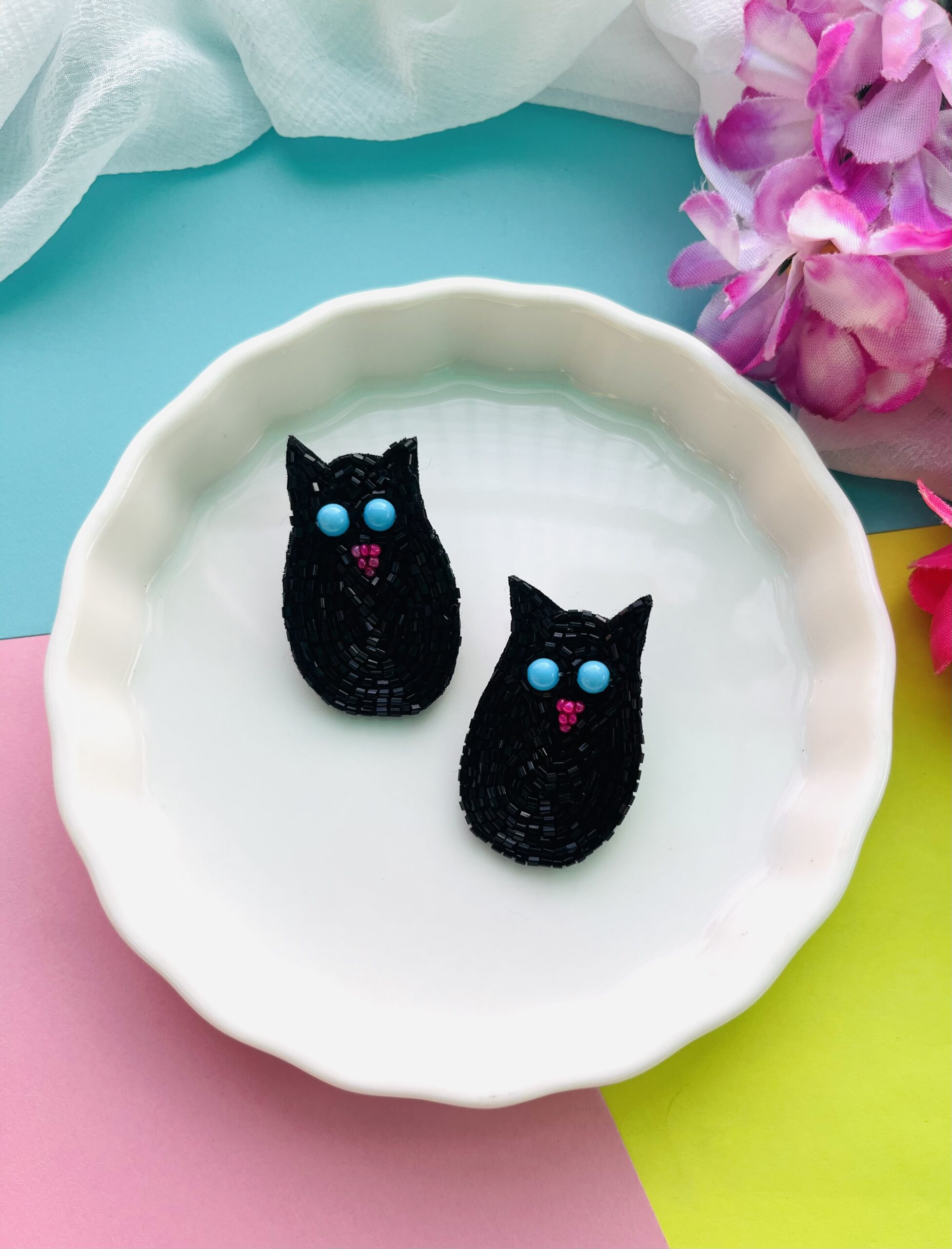 Mysterious Owl Studs image 2