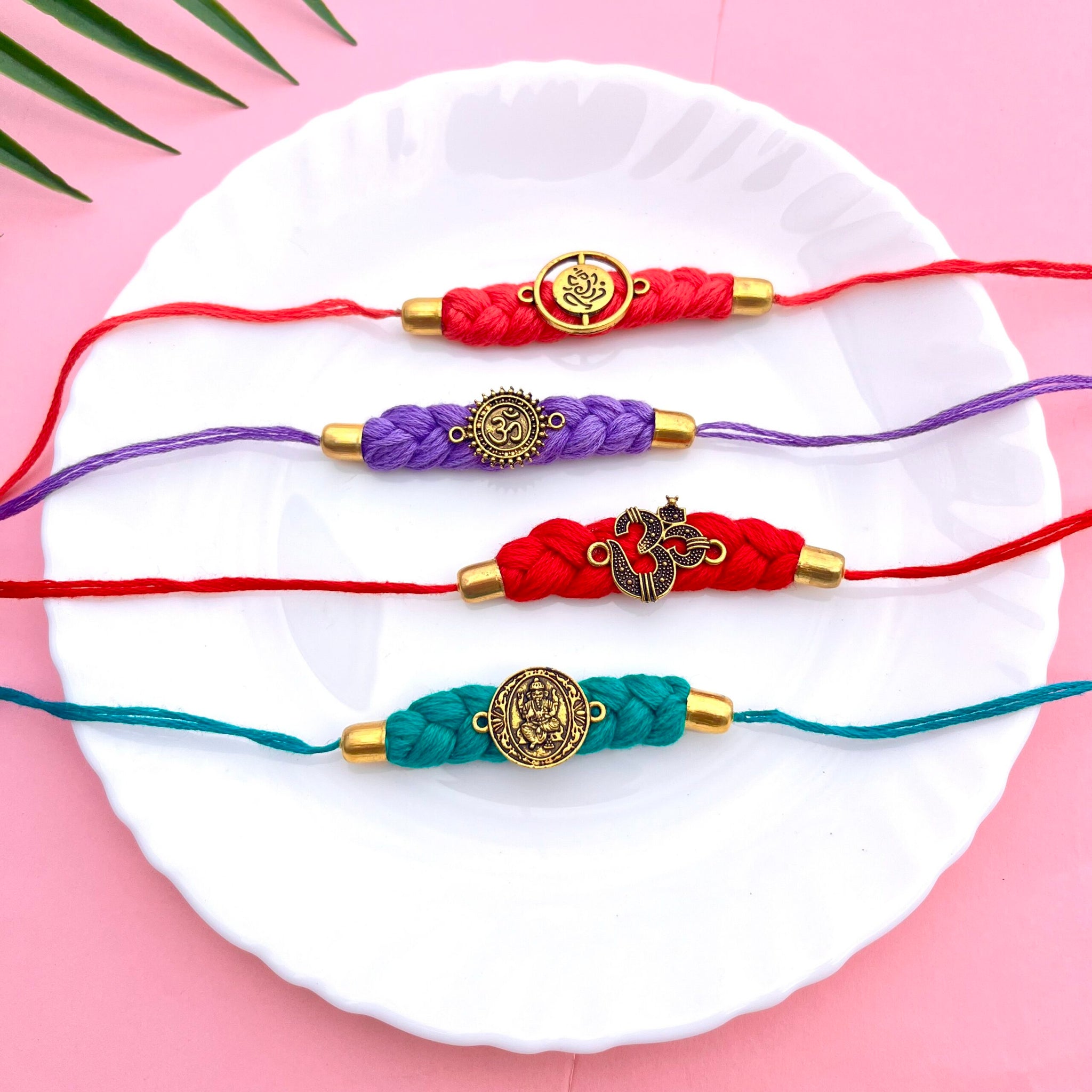 Thread & charm Rakhis image 0