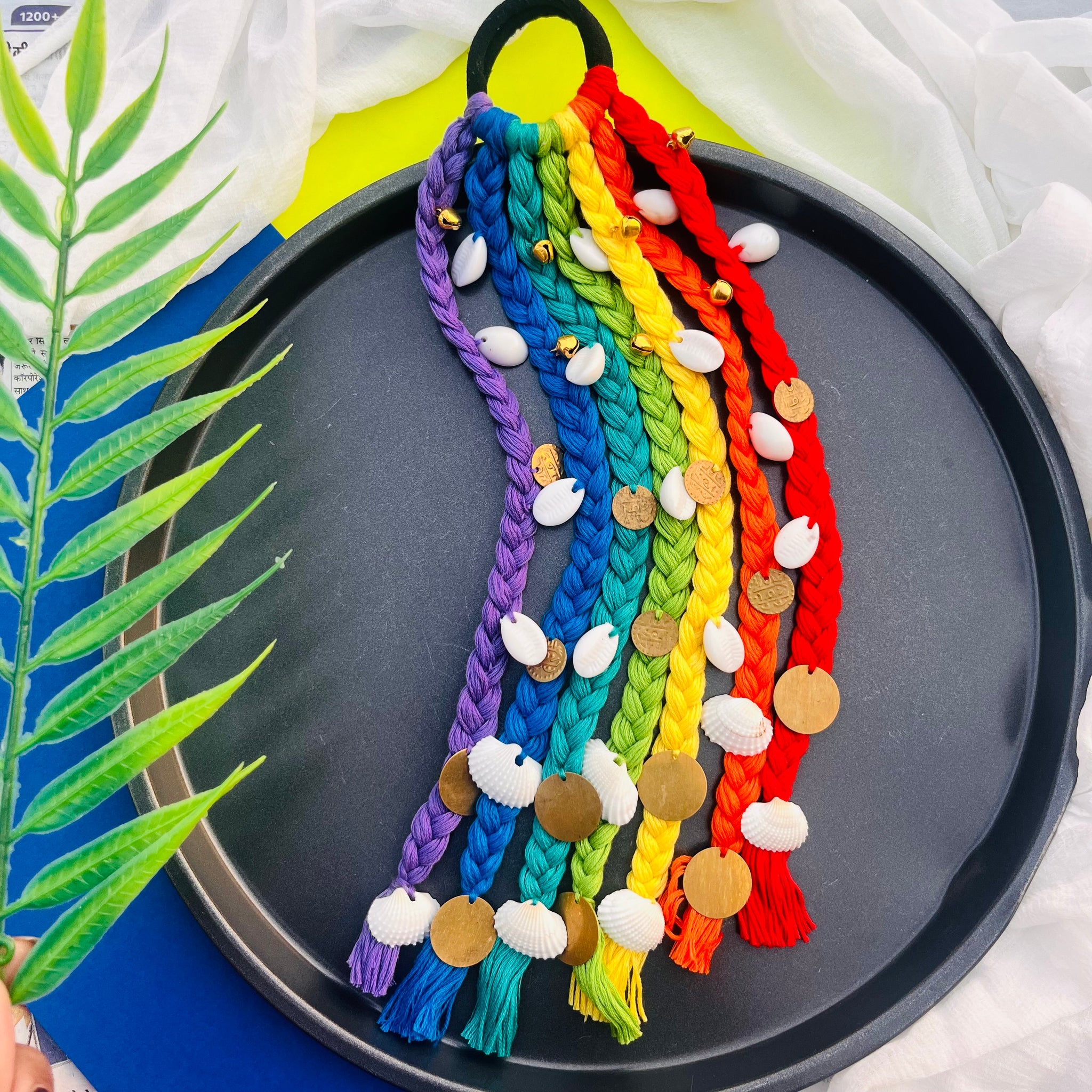Rainbow Rani Hair Strings