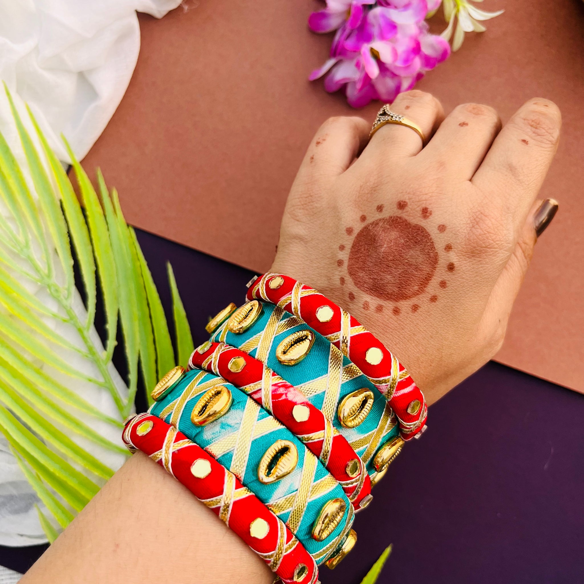 Rangoli Gotta Bangles