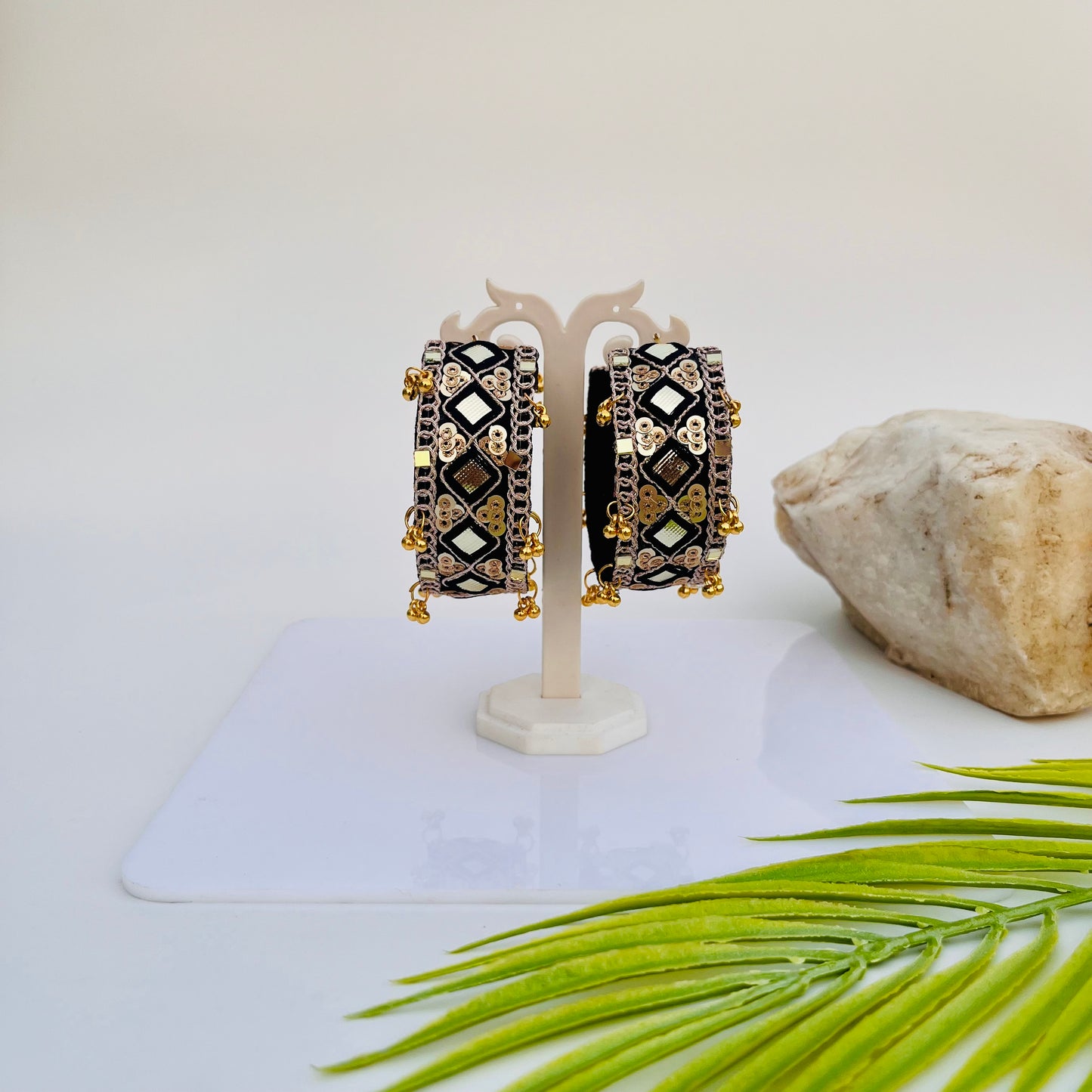 Antique Glam Hoops