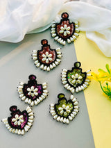 Ethnic Sequin Earrings image 0