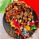 Ghoomer Paranda with Dancing Puppets – Rajasthani Hair Accessory