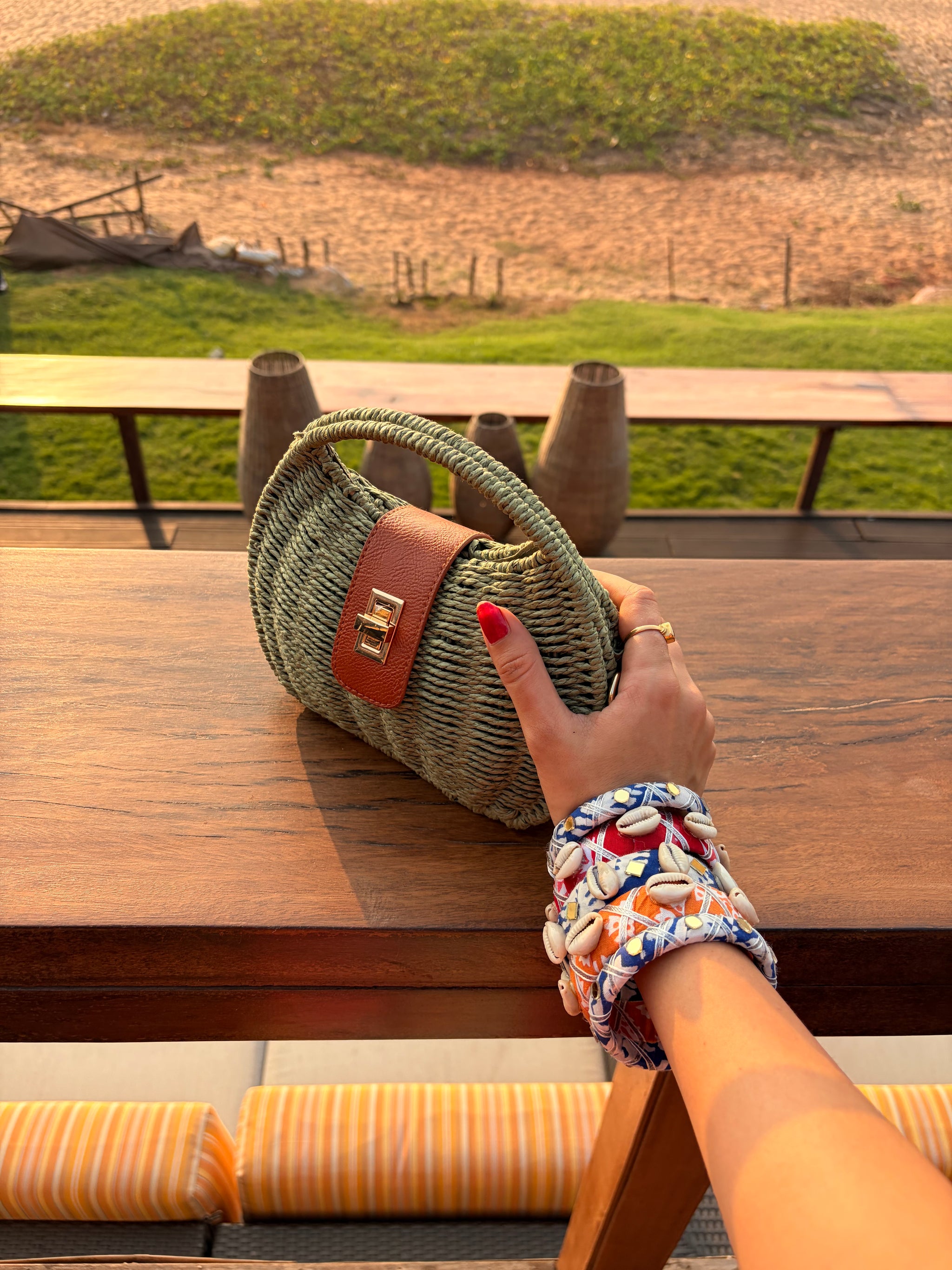 Multicolor Bangle Stack-I
