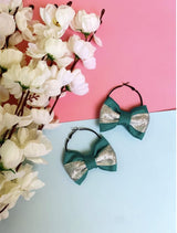 Embellished Bow Hoops-lll image 2