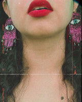 Hamza Crystal Earrings image 2