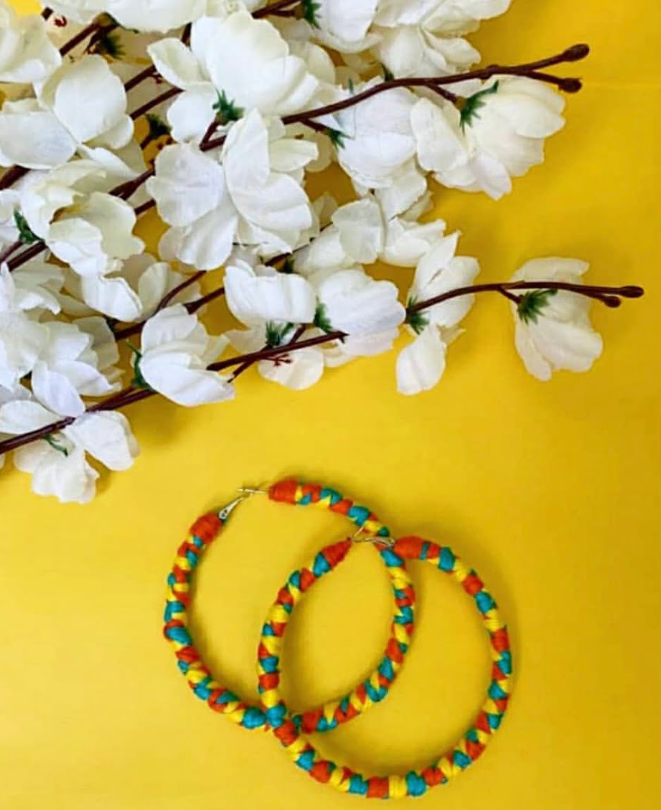 Quirky Thread Hoops image 1