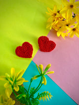 Cute Heart Studs image 1